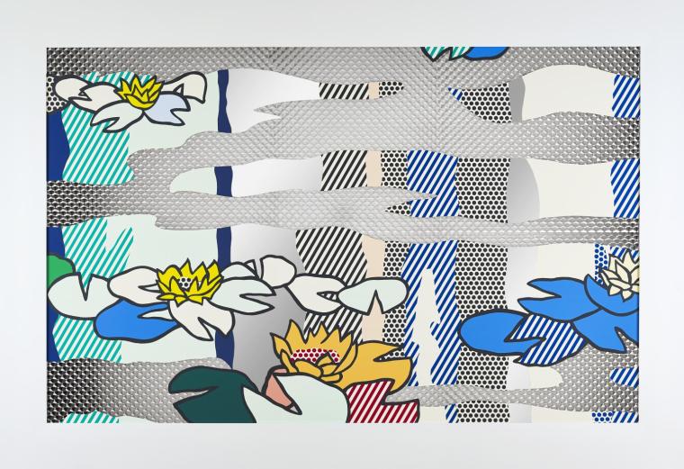 Water Lily Pond with Reflections 1992 by Roy Lichtenstein 1923-1997